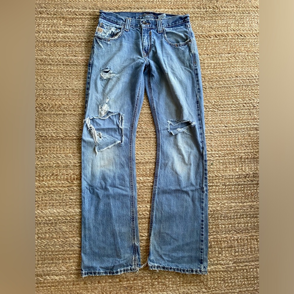 Cinch Carter distressed jeans sz 31x36